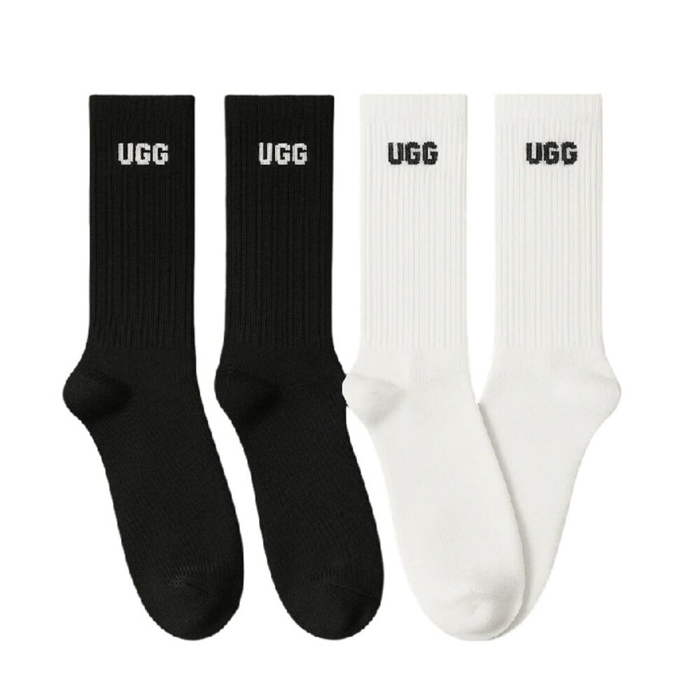 UGG Leander Logo Crew 2 Pack for Men